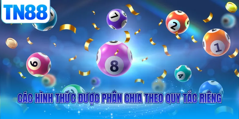 Các hình thức được phân chia theo quy tắc riêng