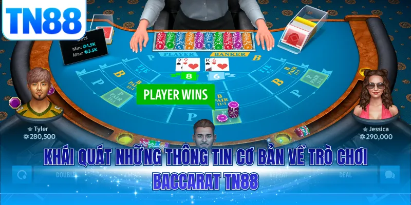 Khái quát những thông tin cơ bản về trò chơi Baccarat TN88