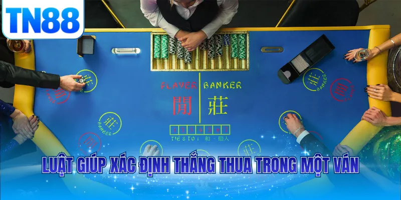 Luật giúp xác định thắng thua trong một ván
