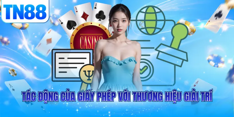 Tác động của giấy phép với thương hiệu giải trí